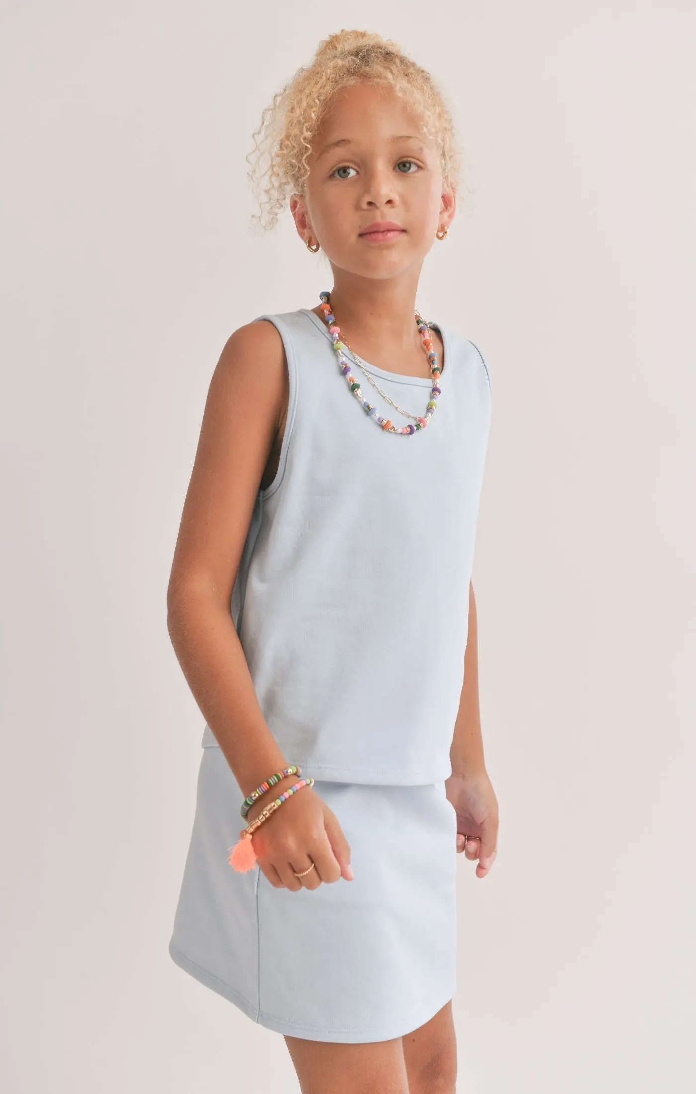 TWEEN BREAK A SWEAT MINI SKIRT
