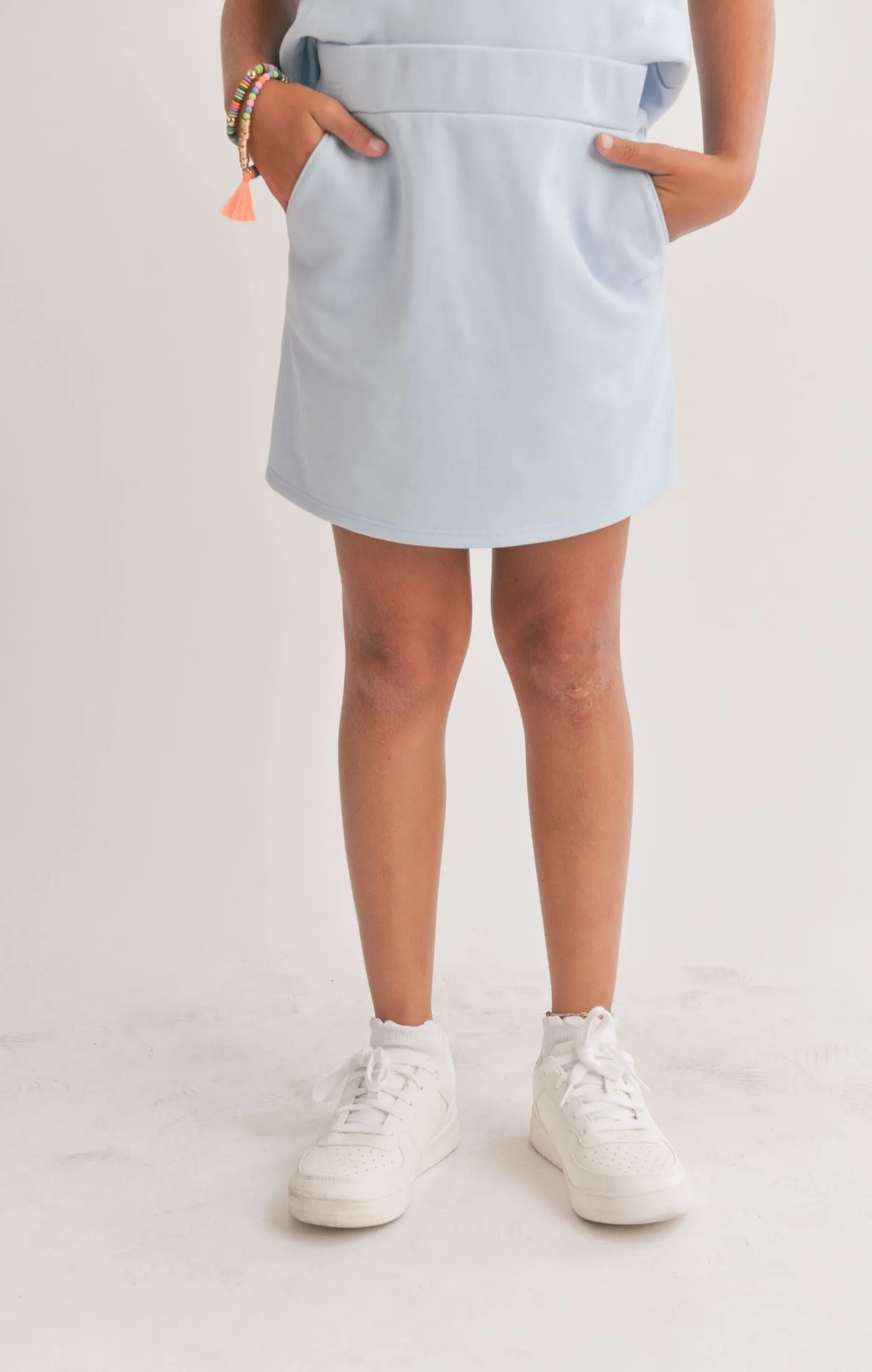 TWEEN BREAK A SWEAT MINI SKIRT