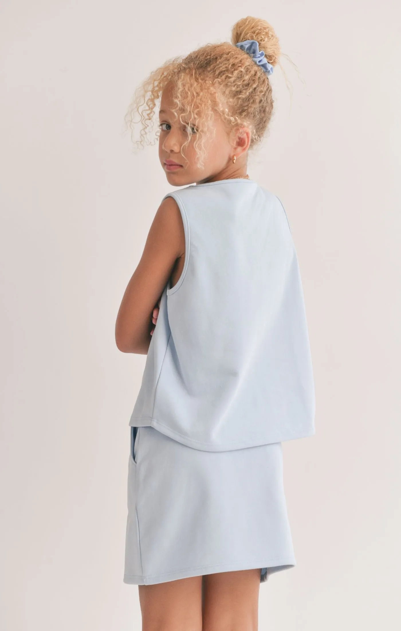 TWEEN BREAK A SWEAT MINI SKIRT