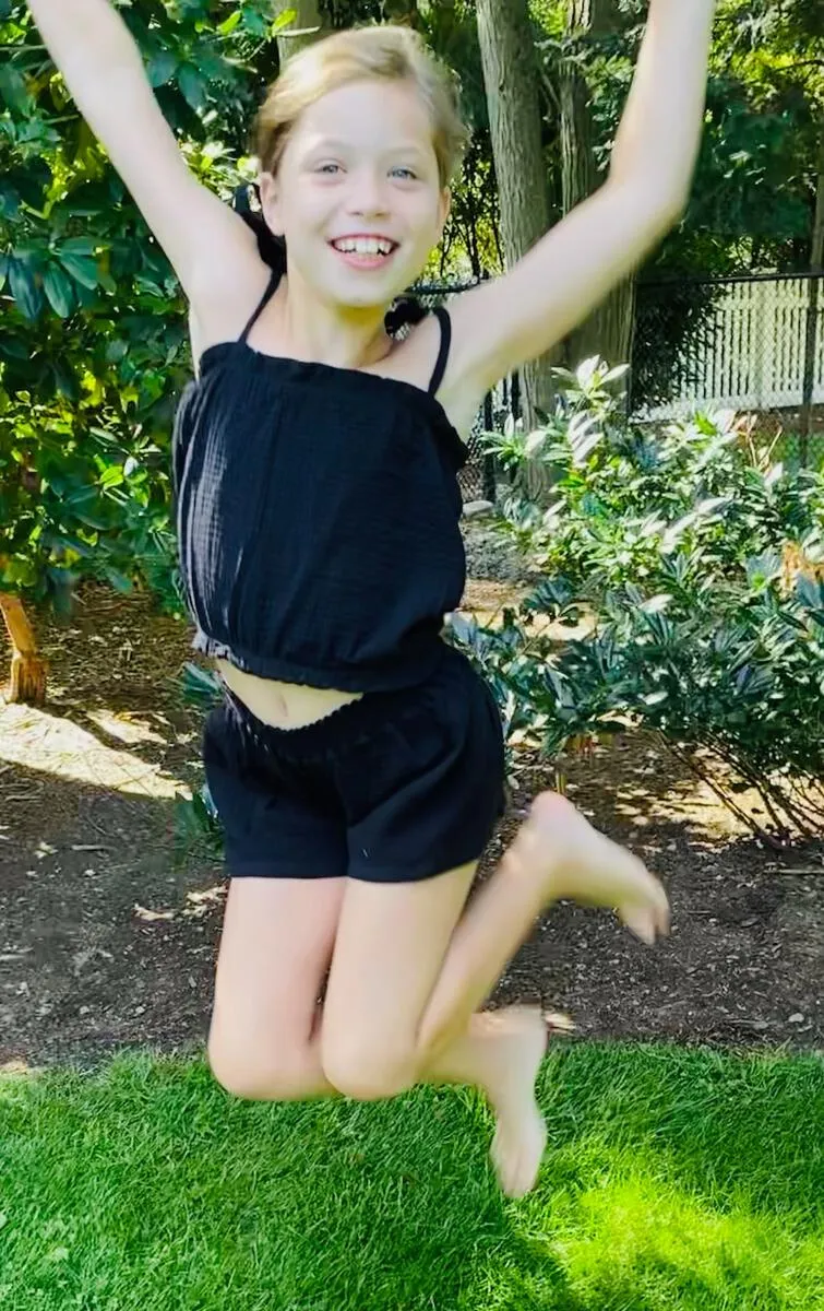 Tweenstyle by Stoopher Black Gauze Spaghetti Strap Tank w/Gathered Top & Bottom