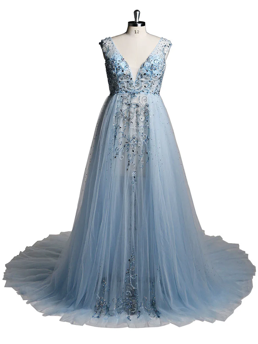 V Neck Beaded Maternity Dress for Photoshoot Elegant Sleeveless Maxi Dress Photography Gowns