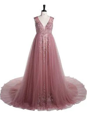 V Neck Beaded Maternity Dress for Photoshoot Elegant Sleeveless Maxi Dress Photography Gowns