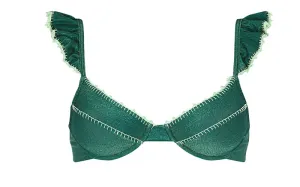 Valentina Cobalt Green Shine Bikini ::RET