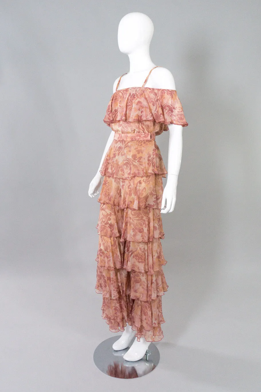 Valentino Night Ruffle Top & Pant
