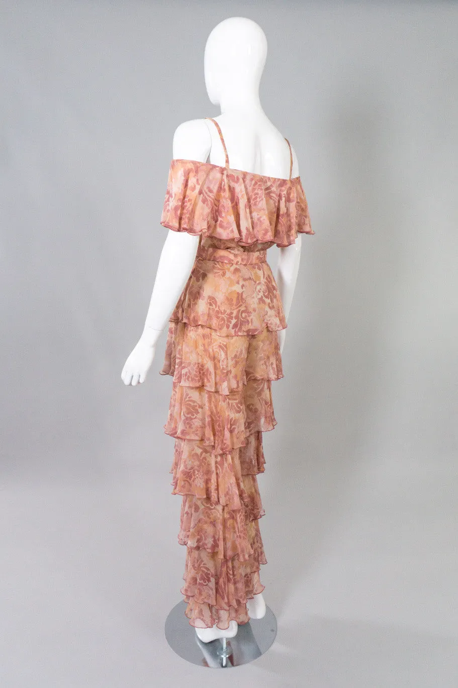 Valentino Night Ruffle Top & Pant