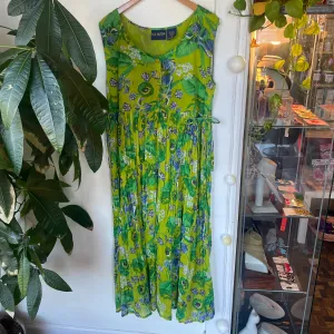 Vintage 90s Miss Moda floral maxi dress // Size Small (ht24267)