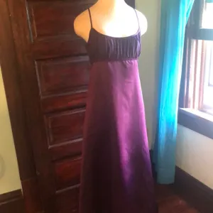 Vintage NWT Alfred Angelo 🍇 grape color Formal empire waist ball gown Size 9/10