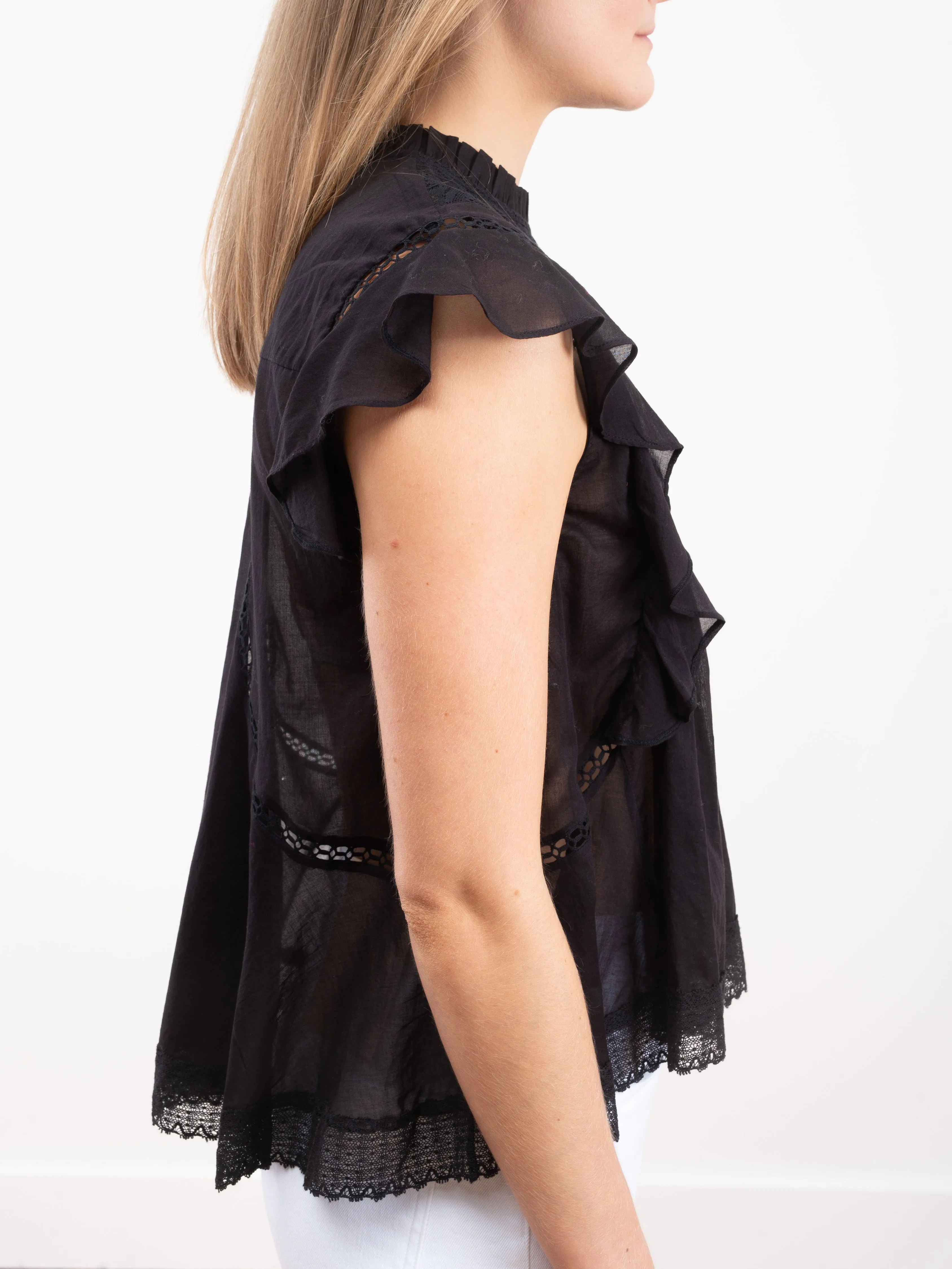 vivia top - black