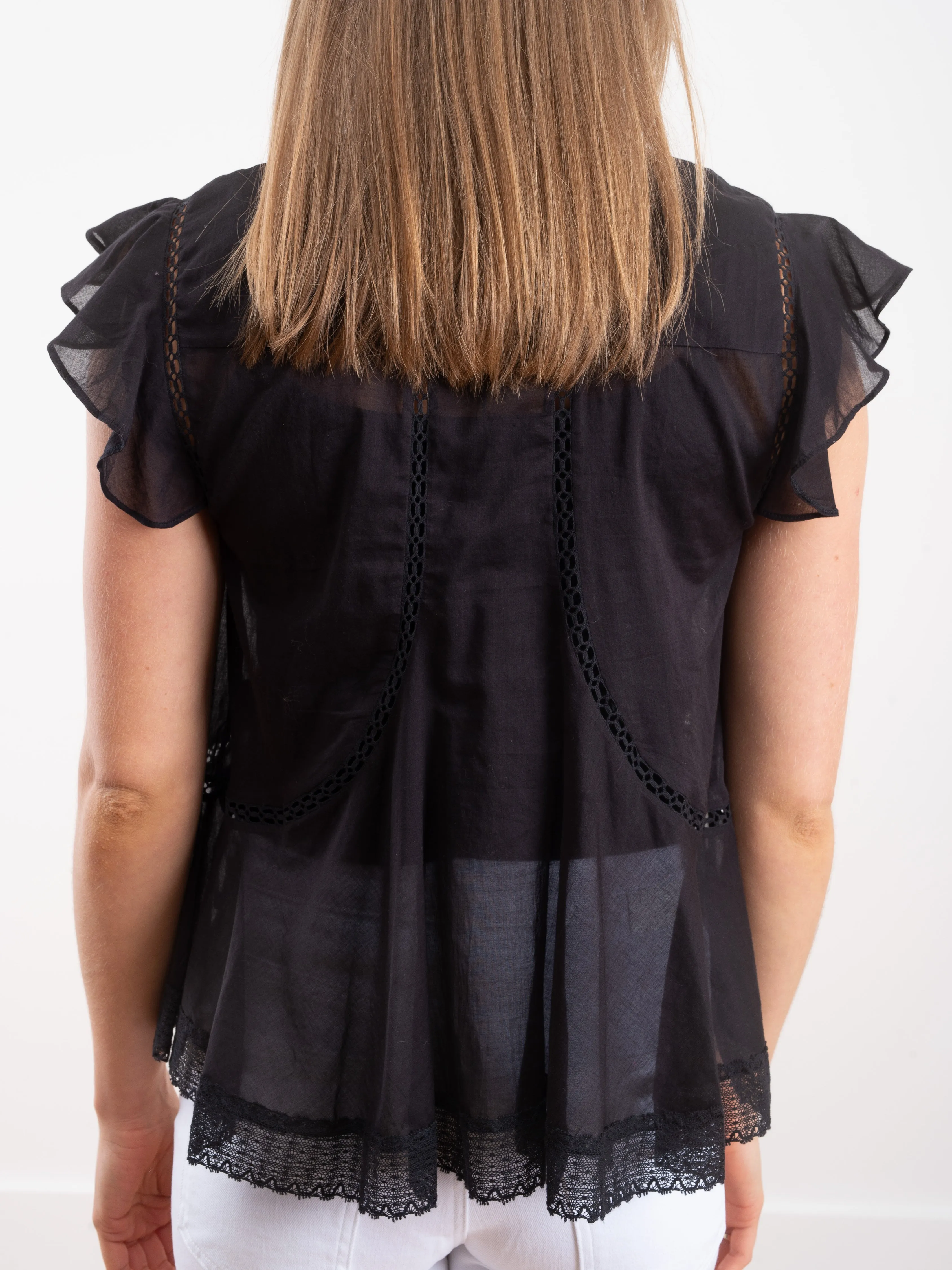 vivia top - black