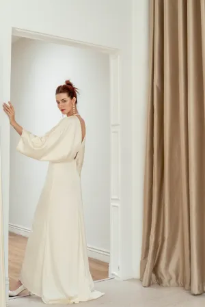 Vivienne Empire Waist Floor Length Dress