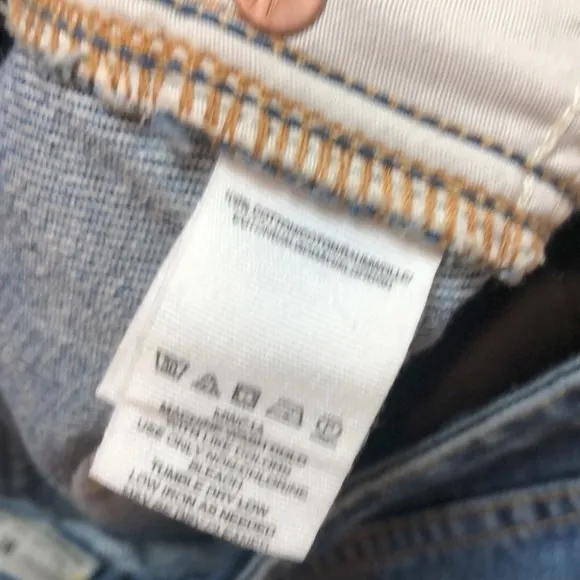 We The Free Distressed Jean Mini Skirt Size 29
