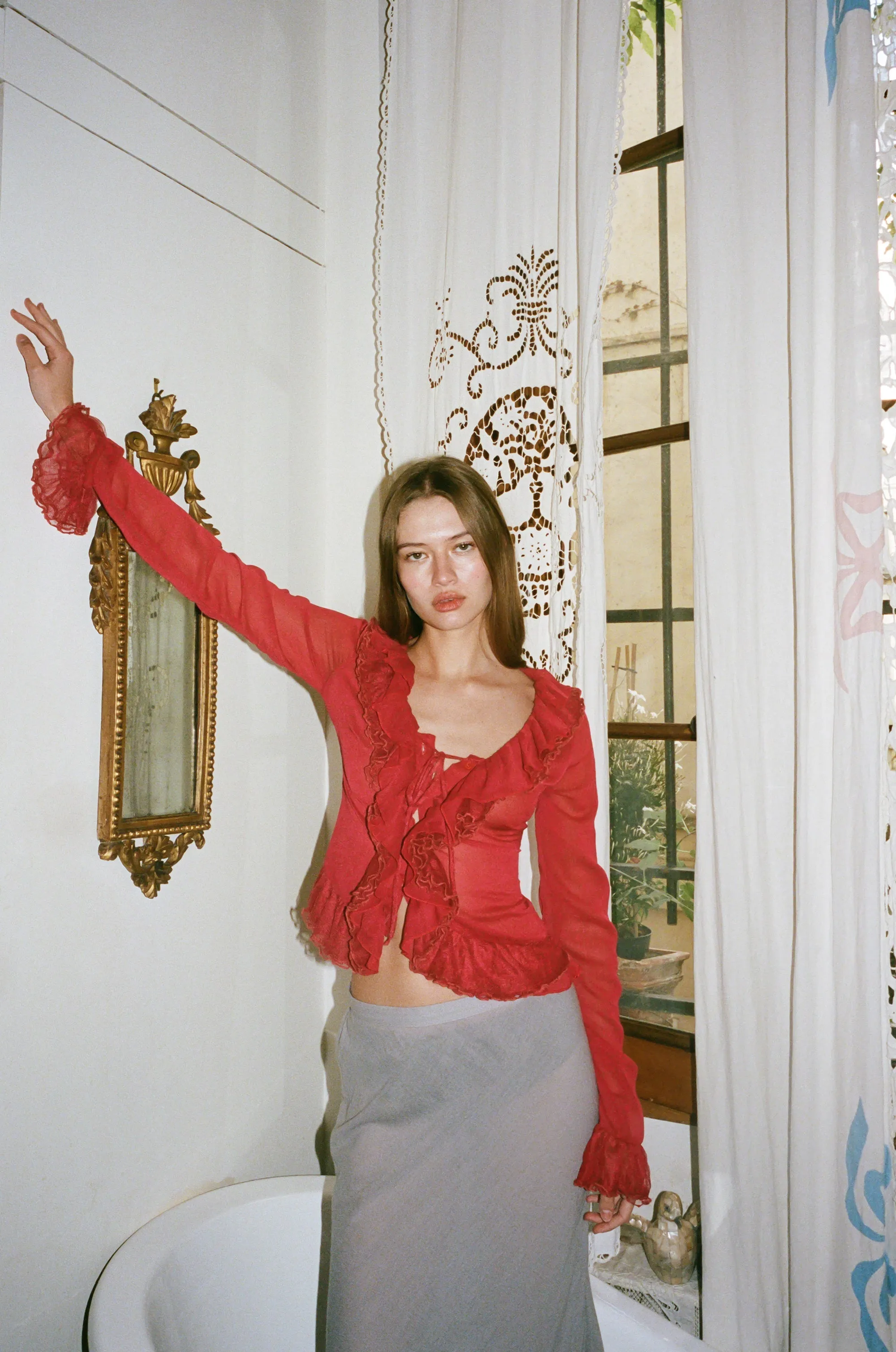 With Jean - Maia Shirt