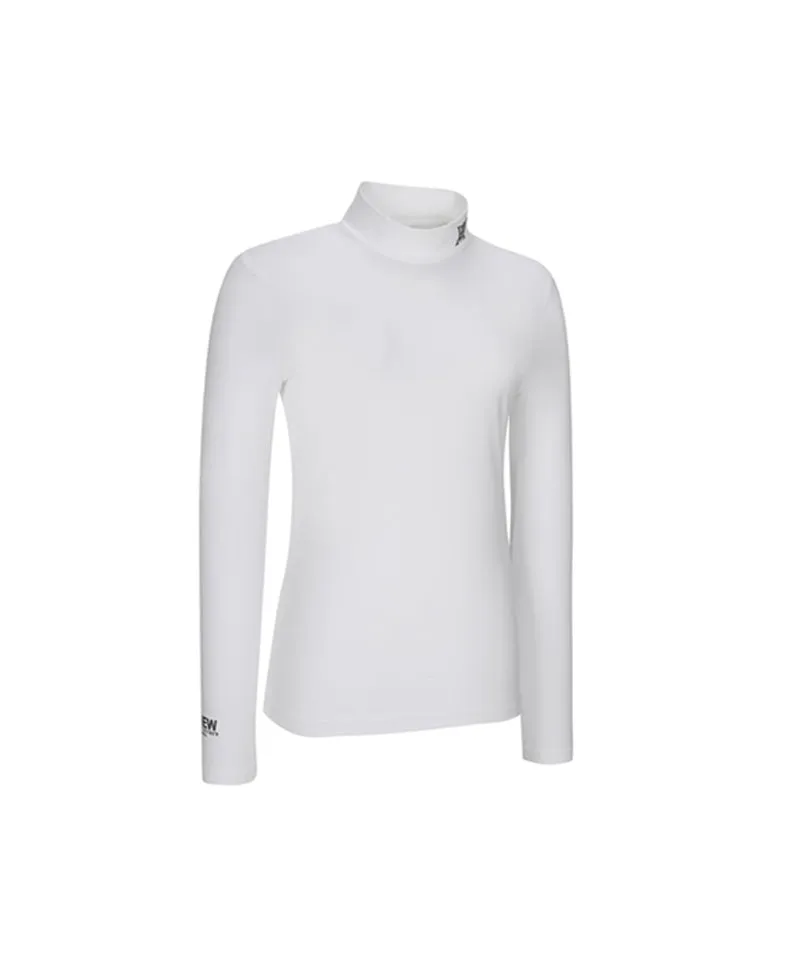 Women's Fall High Neck Baselayer - Off-White