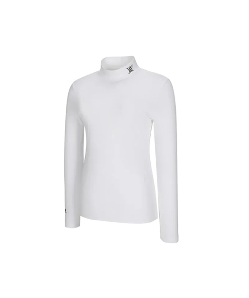 Women's Fall High Neck Baselayer - Off-White