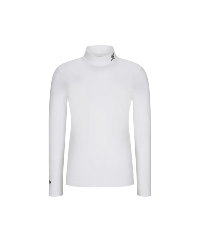 Women's Fall High Neck Baselayer - Off-White