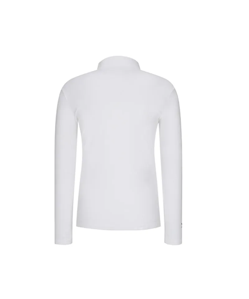 Women's Fall High Neck Baselayer - Off-White