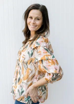 XZ Brushstrokes Top